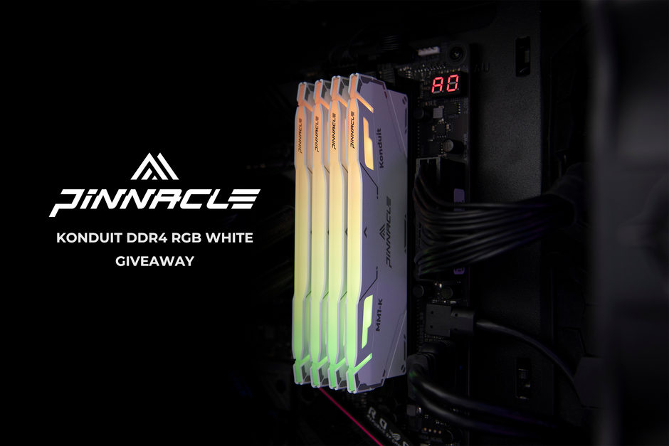 PINNACLE KONDUIT DDR4 RGB GIVEAWAY