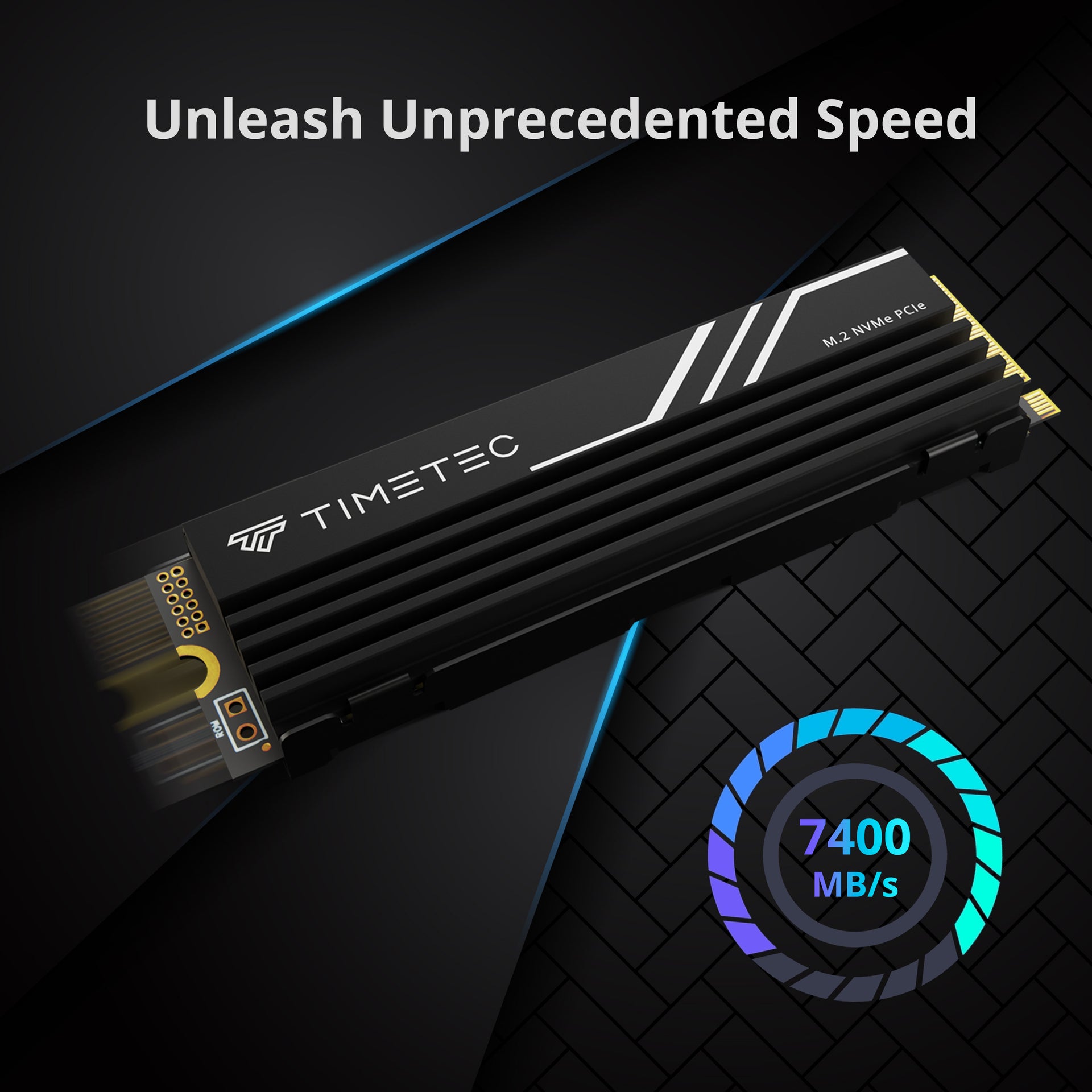 TIMETEC PREMIUM M.2 NVMe PCIe 4.0 SSD with Heatsink